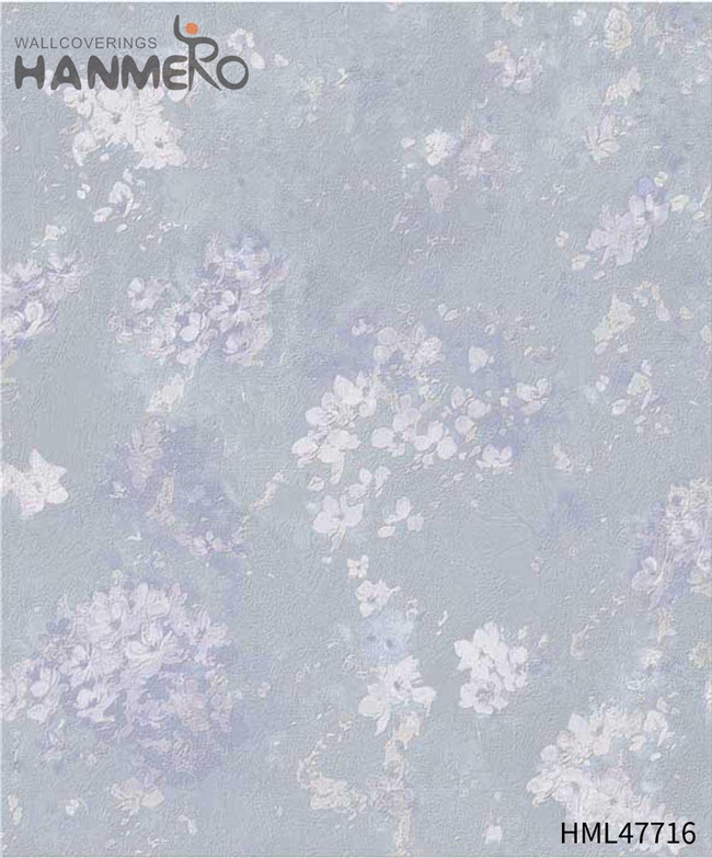 HANMERO interior wallpapers for home Professional Flowers Technology Modern Study Room 0.53M PVC