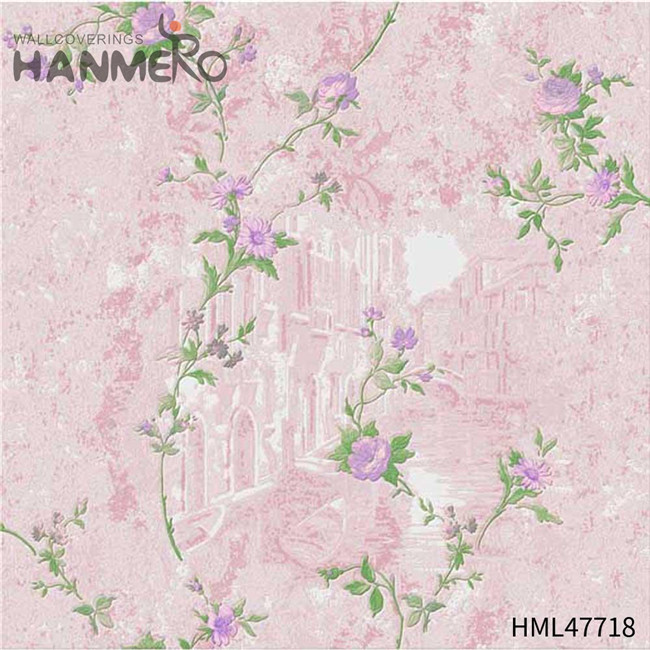 HANMERO wallpaper in bedroom Professional Flowers Technology Modern Study Room 0.53M PVC