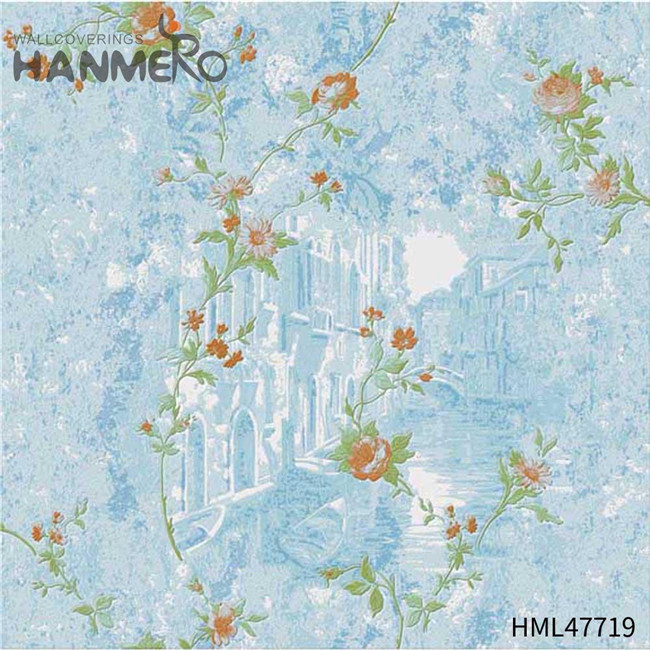 HANMERO wallpaper house and home Professional Flowers Technology Modern Study Room 0.53M PVC