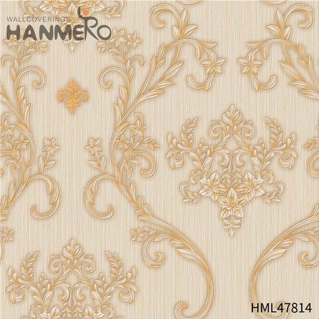 HANMERO black wallpaper decor Professional Flowers Technology Modern Study Room 0.53M PVC