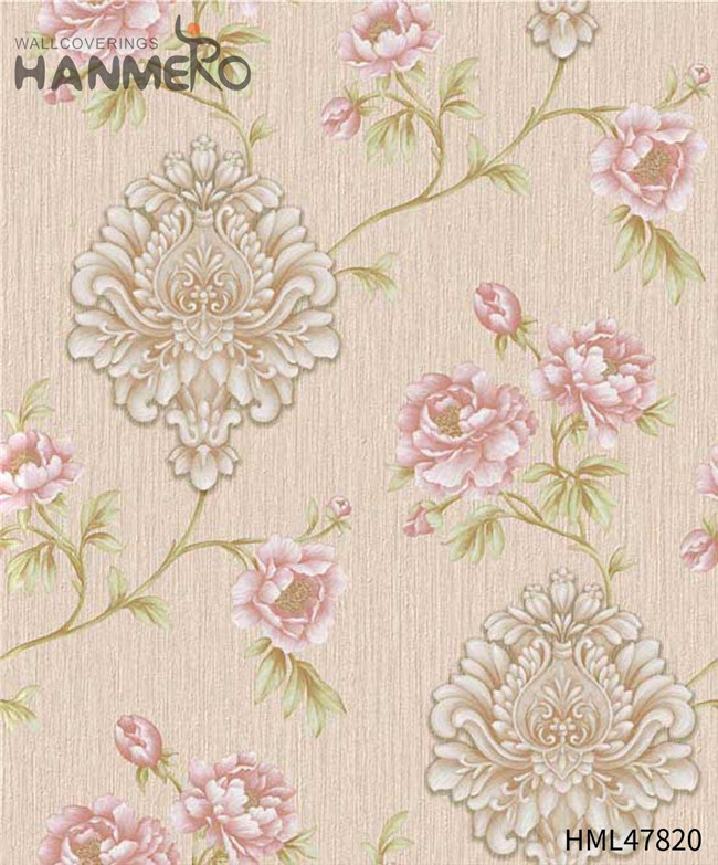 HANMERO design of wallpaper for home Professional Flowers Technology Modern Study Room 0.53M PVC