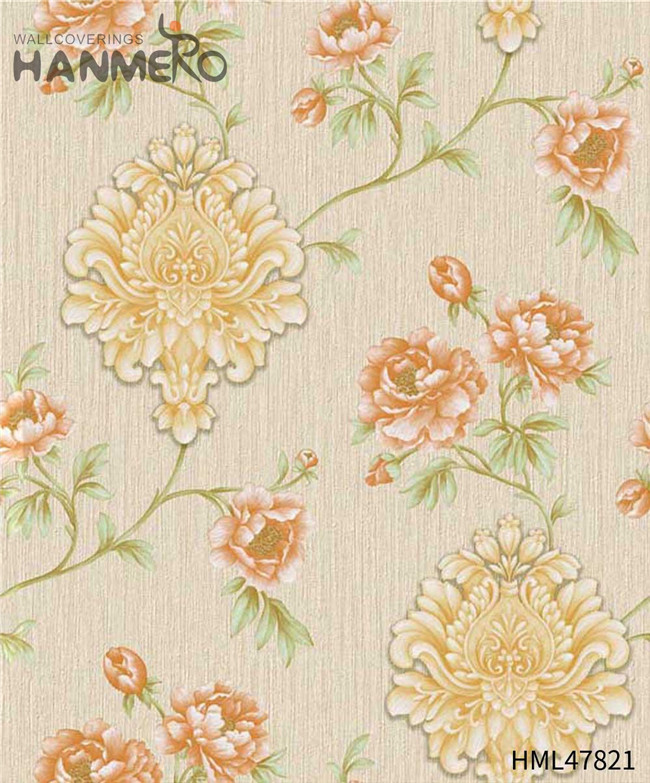 HANMERO room design with wallpaper Professional Flowers Technology Modern Study Room 0.53M PVC