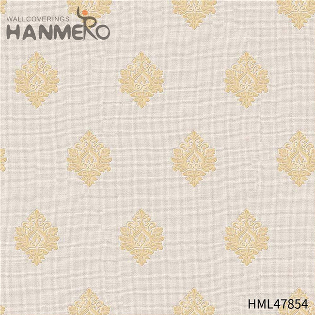 HANMERO custom home wallpaper Professional Flowers Technology Modern Study Room 0.53M PVC