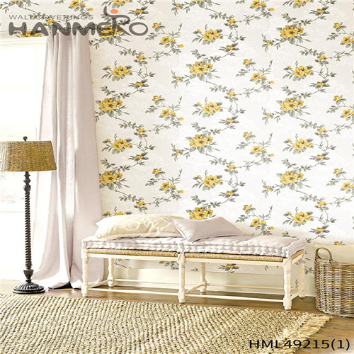 HANMERO PVC Decor Technology Flowers Rustic Photo studio 0.53*10M wallcovering stores