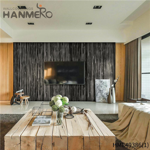 HANMERO Non-woven Flocking Floral Professional Mediterranean TV Background 0.53*10M custom home wallpaper