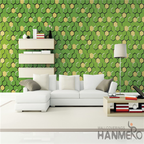 HANMERO PVC Fancy European Bronzing Stripes Photo studio 0.53*10M design wallpaper for bedroom