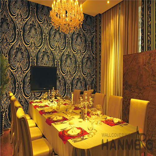 HANMERO PVC Manufacturer Damask Technology European Photo studio wallcoverings wallpaper 0.53*10M