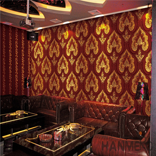 HANMERO 0.53*10M Manufacturer Damask Technology European Photo studio PVC purchase wallpaper