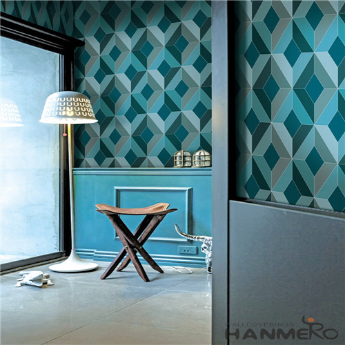 HANMERO PVC Manufacturer Damask 0.53*10M European Photo studio Technology online wallpaper shopping