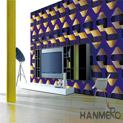 HANMERO PVC Manufacturer Technology Damask European Photo studio 0.53*10M animated wallpaper