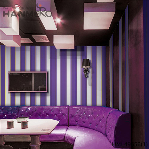 HANMERO PVC Professional Geometric Bronzing Pastoral wallpaper for homes decorating 0.53*10M Living Room