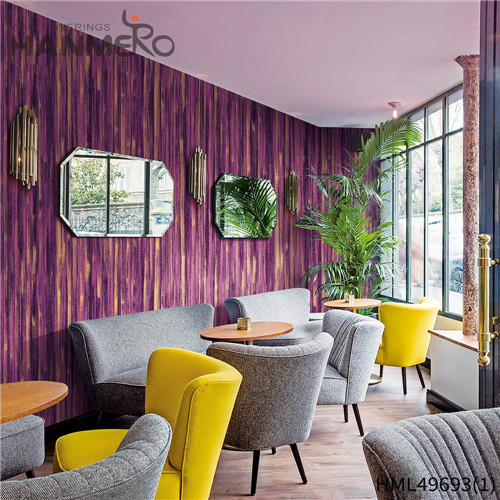 HANMERO PVC Pastoral Geometric Bronzing Professional Living Room 0.53*10M wallpaper office walls