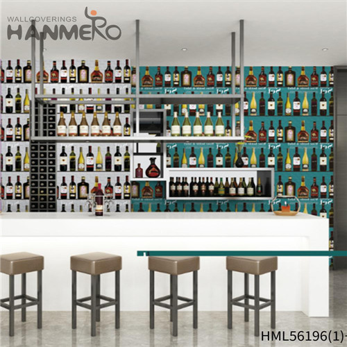HANMERO Exported PVC Landscape 0.53*10M design with wallpaper Photo studio Technology European
