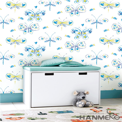 HANMERO House Decoration Flowers Technology Classic PVC 0.53*10M modern wallpaper home