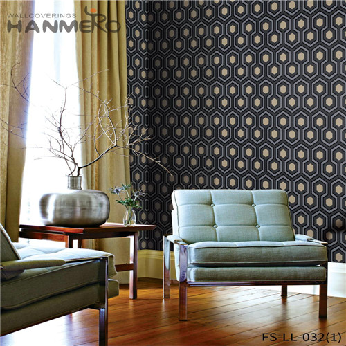 HANMERO Non-woven Seller Geometric wallpaper for room Classic Home Wall 0.53*10M Technology