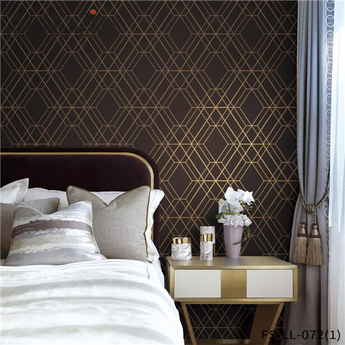 HANMERO Non-woven Seller Geometric 0.53*10M Classic Home Wall Technology wallpaper at home