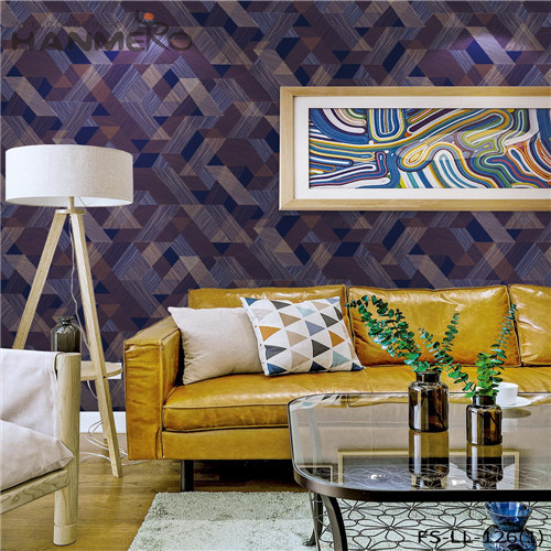 HANMERO Non-woven Classic Geometric Technology Seller Home Wall 0.53*10M house and home wallpaper