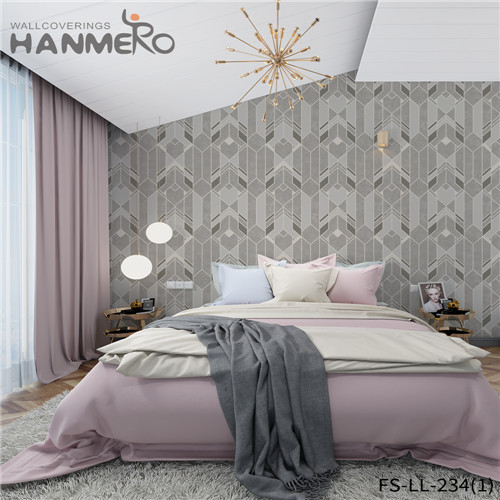 HANMERO Non-woven Standard wallpaper for homes Technology Classic Household 0.53*10M Geometric
