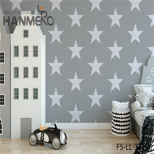 HANMERO Non-woven Standard Geometric Household Classic Technology 0.53*10M wallpaper for room decoration
