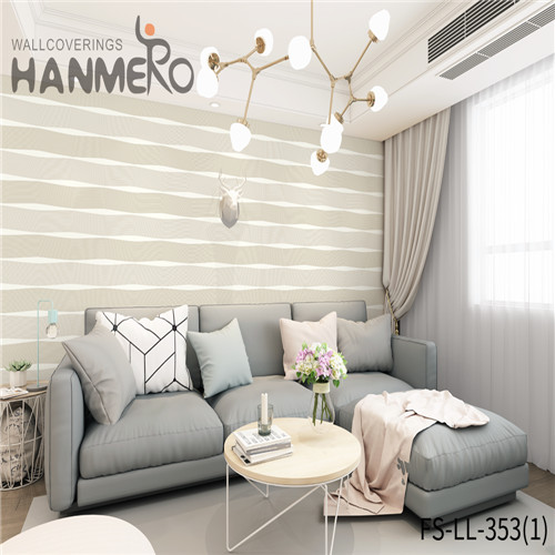 HANMERO Non-woven Classic Geometric Technology Standard Household 0.53*10M wallpapers in home interiors