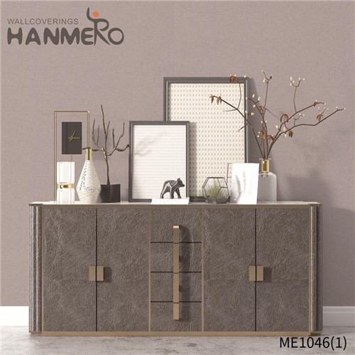 HANMERO PVC Gold Foil Strippable Geometric Technology Classic Home Wall design house wallpaper 0.53*10M