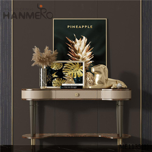 HANMERO PVC Gold Foil Strippable Classic Technology Geometric Home Wall 0.53*10M wallpaper in living room