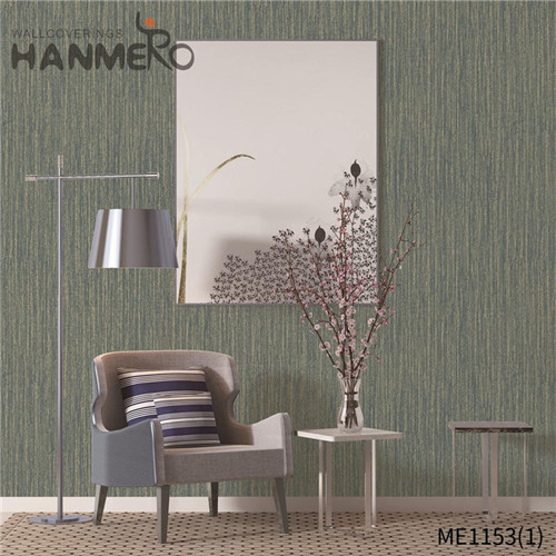 HANMERO Technology Strippable Geometric PVC Gold Foil Classic Home Wall 0.53*10M price of wallpaper