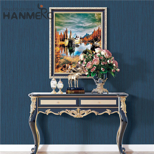 HANMERO PVC Gold Foil Technology Geometric Strippable Classic Home Wall 0.53*10M design home wallpaper