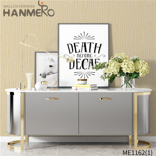 HANMERO PVC Gold Foil Strippable Technology Geometric Classic Home Wall 0.53*10M decorative paper wall