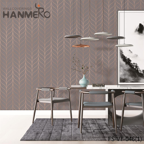 HANMERO Velvet Cheap Geometric Deep Embossed Theatres Modern 0.53*10M water wallpaper for walls