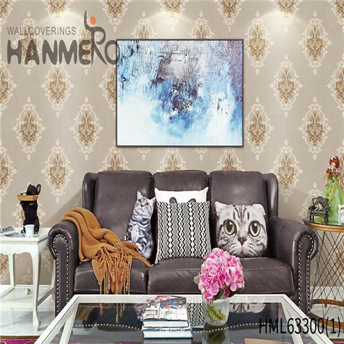HANMERO PVC Sex Flowers Bronzing European wallpapers for home interiors 0.53*10M Children Room