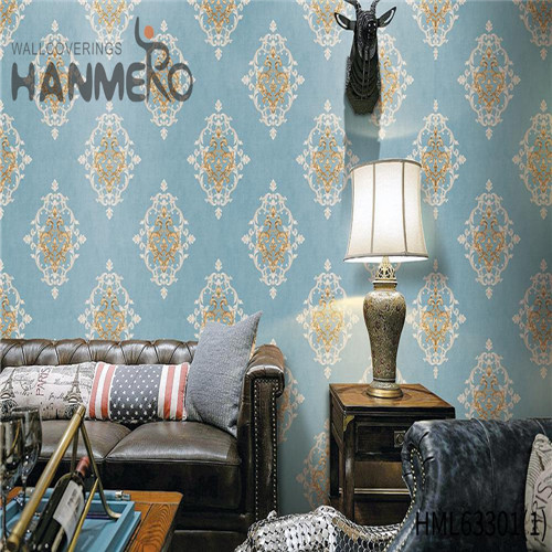 HANMERO PVC Sex Flowers Bronzing European Children Room wallpaper wallcovering 0.53*10M