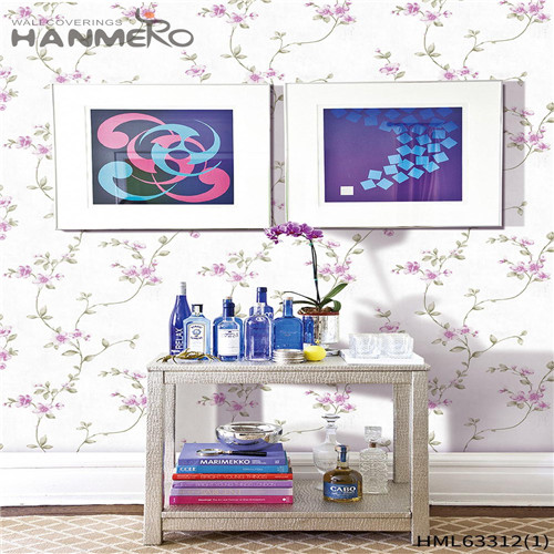 HANMERO PVC Sex Flowers 0.53*10M European Children Room Bronzing amazing wallpaper for home