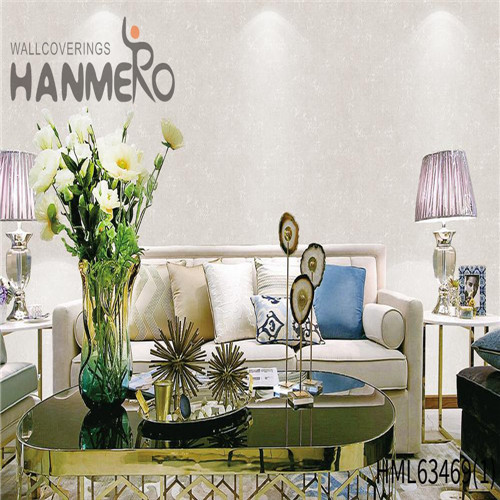 HANMERO Deep Embossed Dealer Flowers PVC European Saloon 0.53*10M wallpaper for decorating homes