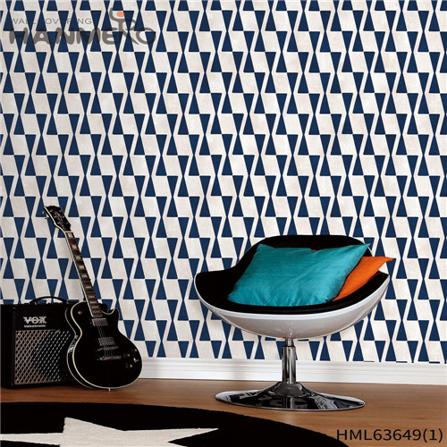 HANMERO PVC Unique Geometric Technology Modern Home Wall 0.53*10M buy wallpaper online