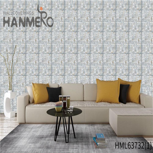 HANMERO Non-woven Standard Solid Color Technology European wallpaper purchase 0.53*10M Lounge rooms