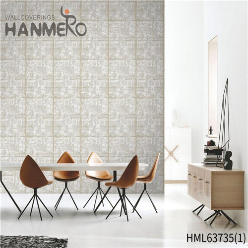 HANMERO Non-woven 0.53*10M Solid Color Technology European Lounge rooms Standard house decoration wallpaper