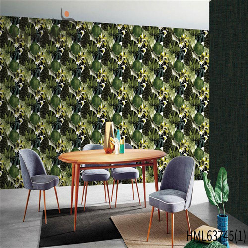 HANMERO Non-woven Lounge rooms Solid Color Technology European Standard 0.53*10M design wallpaper online