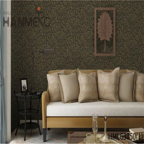 HANMERO Non-woven Standard Lounge rooms Technology European Solid Color 0.53*10M interior wall wallpaper
