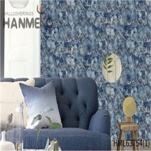 HANMERO European Standard Solid Color Technology Non-woven Lounge rooms 0.53*10M main wallpaper