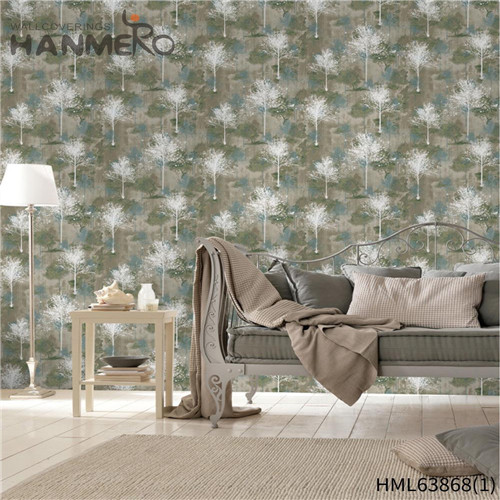HANMERO Non-woven Classic Stone Technology Scrubbable Household 0.53*10M design of wallpapers of rooms