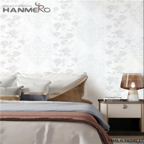 HANMERO PVC Dealer Flowers wallpaper supplies Pastoral Exhibition 0.53*10M Deep Embossed