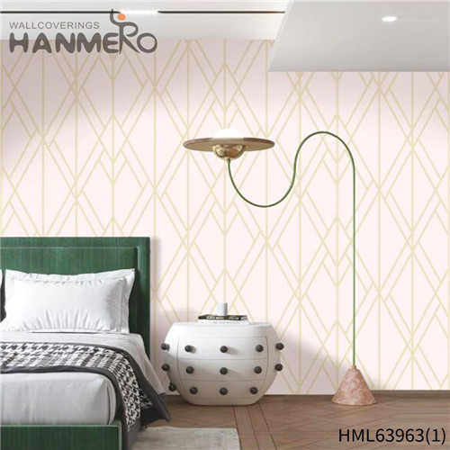 HANMERO PVC Sex best wallpapers for home walls Flocking Modern TV Background 1.06*15.6M Geometric