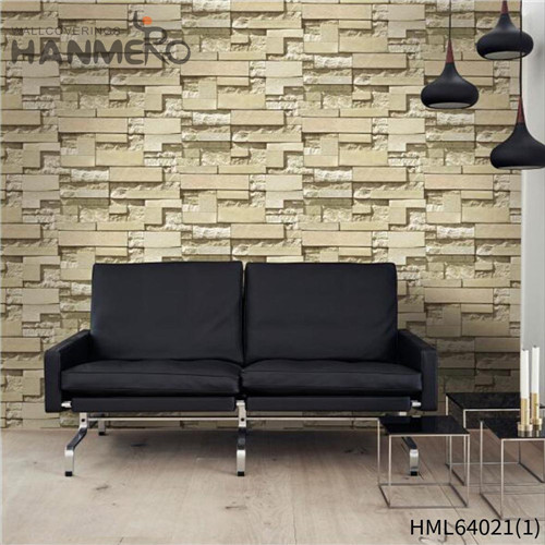 HANMERO PVC Sex Geometric TV Background Modern Flocking 1.06*15.6M where sells wallpaper