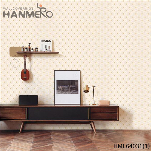 HANMERO PVC Sex Modern Flocking Geometric TV Background 1.06*15.6M paper decoration for wall