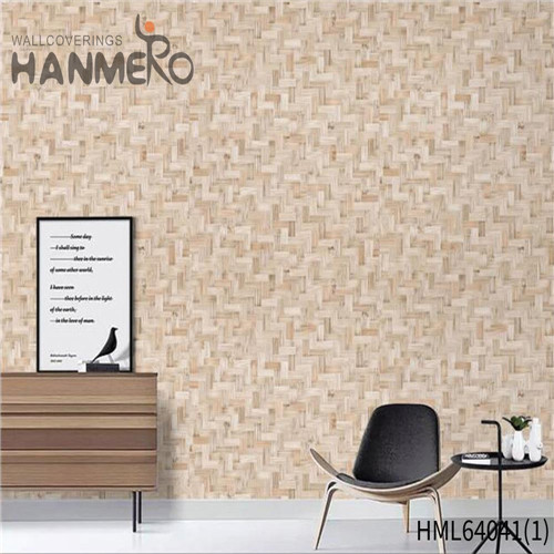 HANMERO PVC textured wallpaper Geometric Flocking Modern Home Wall 0.53*10M New Style