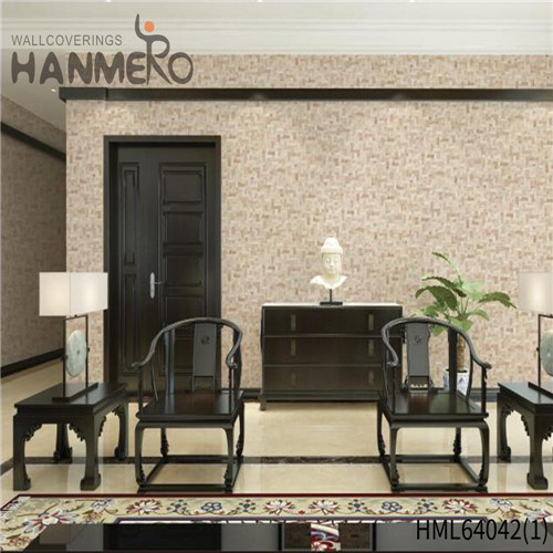HANMERO PVC New Style love wallpaper Flocking Modern Home Wall 0.53*10M Geometric