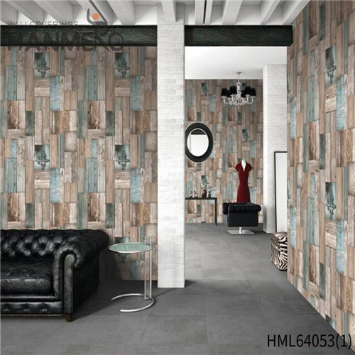 HANMERO PVC New Style Geometric Flocking Modern buy wallpaper 0.53*10M Home Wall