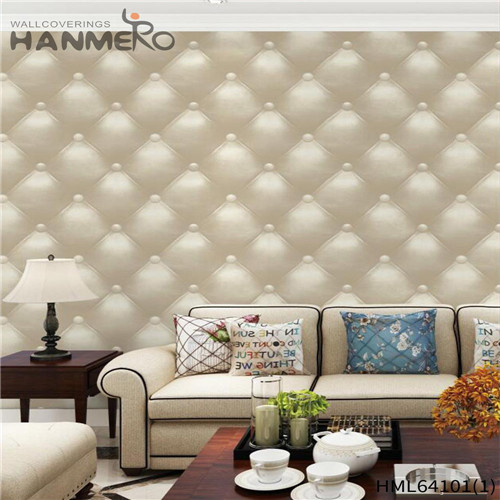 HANMERO PVC New Style Flocking Geometric Modern Home Wall 0.53*10M wallpaper for less
