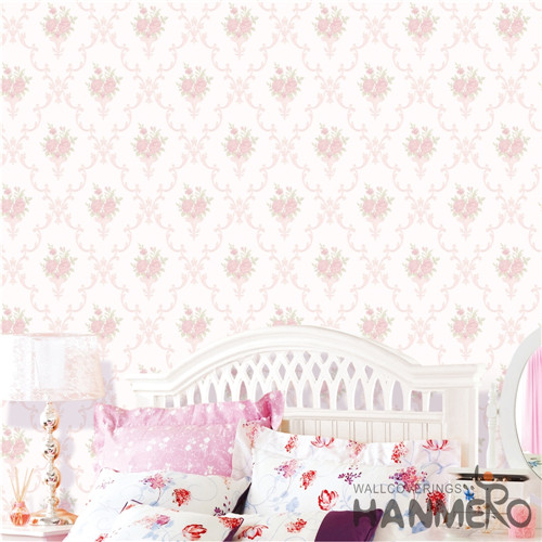 HANMERO PVC New Design Flowers Deep Embossed European purchase wallpaper 0.53M Living Room